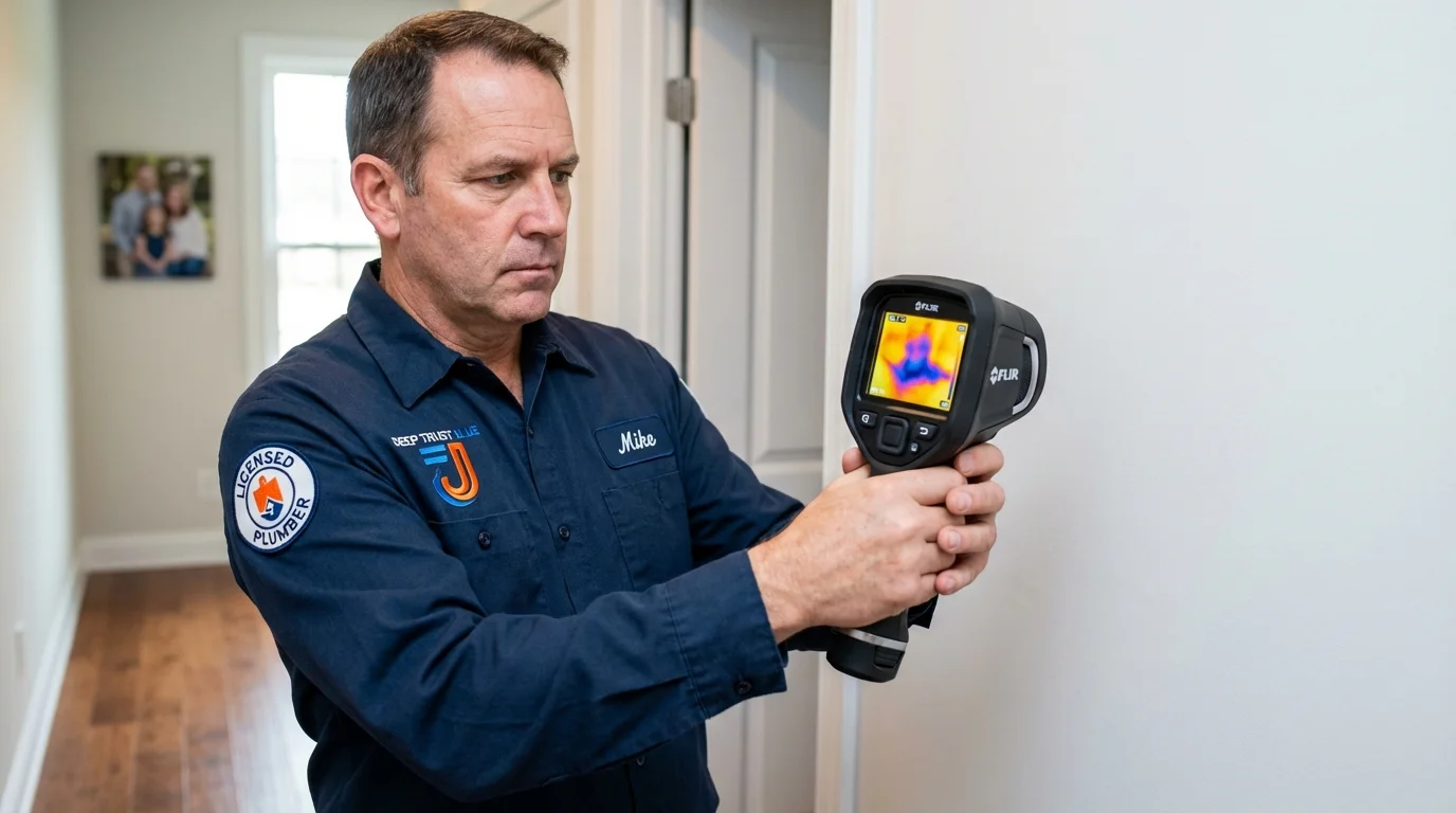 Thermal imaging leak detection by Johns Plumbing LLC in Clewiston